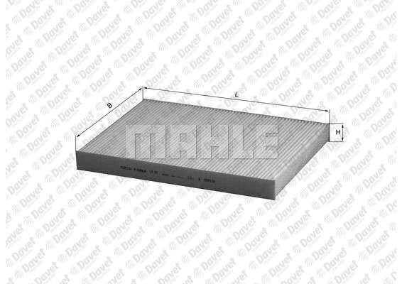 MAHLE LA93 Polen Filtresi A4-A6 1.8-1.8t-2.0-2.0tdi-2.4-2.5tdi-2.7tdi-3.0-3.2- Seat Exeo 97>>  ####